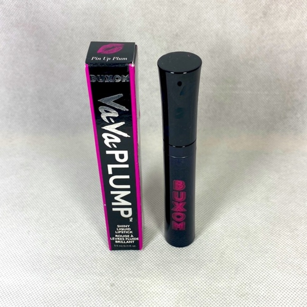 Buxom Va Va Plump Shiny Liquid Lipstick in Pin Up Plum